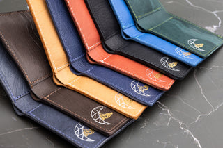 Bifold Wallet in Chevre