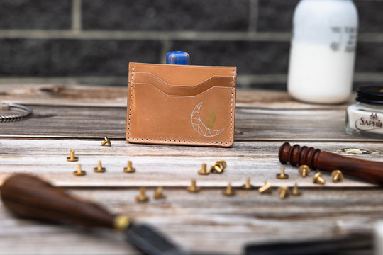 Basic Card Carrier in Shell Cordovan