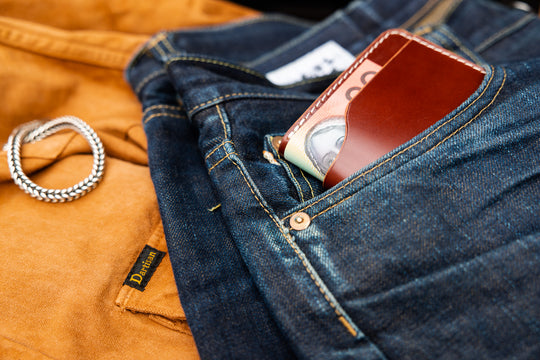 Slim Wallet in Shell Cordovan