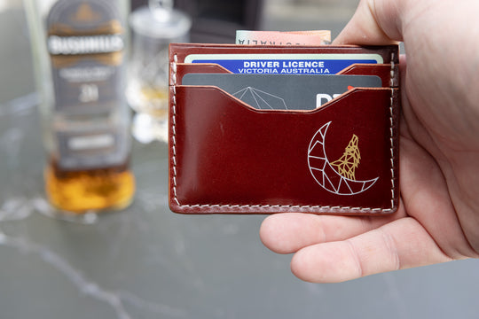 Basic Card Carrier in Shell Cordovan