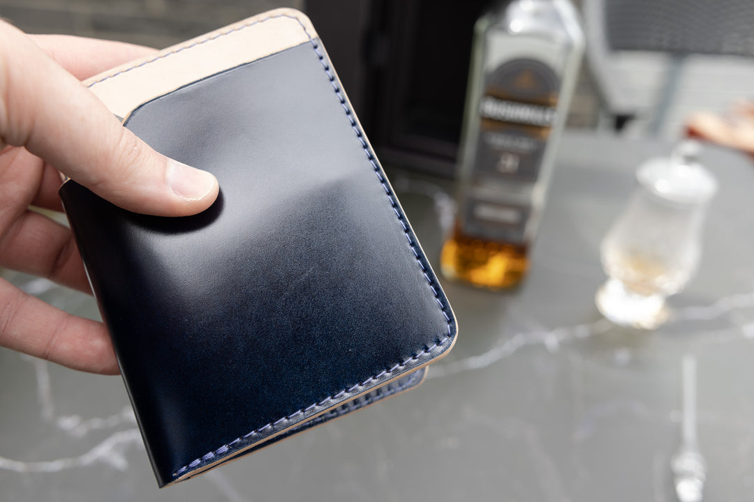 Slim Wallet in Shell Cordovan