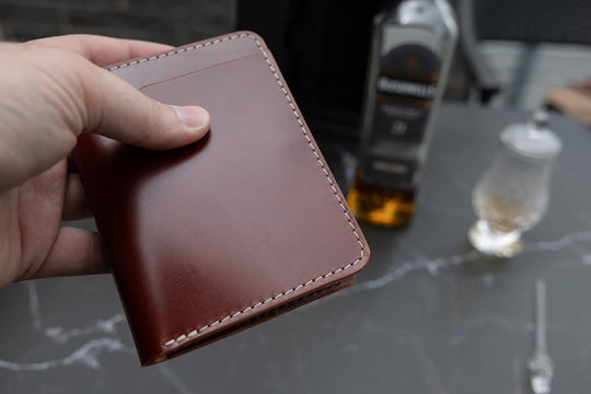 Slim Wallet in Shell Cordovan