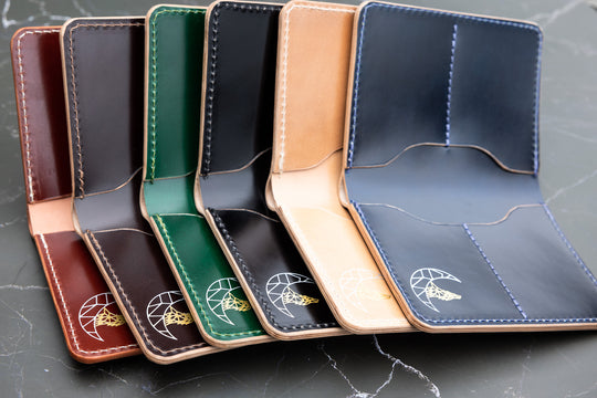 Slim Wallet in Shell Cordovan